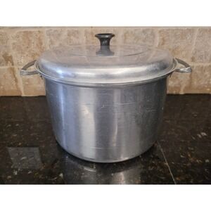 Vintage Comet Aluminum 4 Quart Pot With Lid USA Made